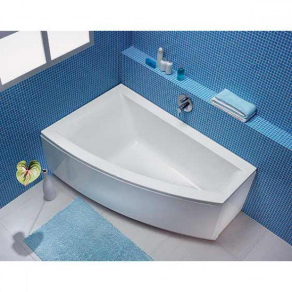 Koło Wanna asymetryczna CLARISSA 160 x 100 cm, lewa XWA086100 __ Warszawa dowóz od 55 zł