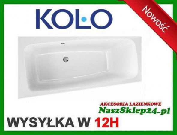 Koło Wanna asymetryczna SPLIT 160 x 90 cm, lewa XWA1661 __  Warszawa dowóz od 55 zł