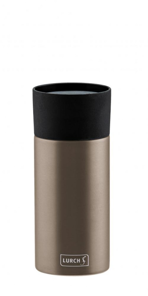 Lurch - kubek termiczny  0,3l Coffee-To-Go stalowy szary