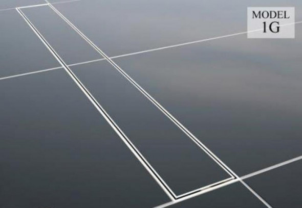 ODPŁYW LINIOWY ODWODNIENIE PRYSZNICOWE 90cm +SYFON Do Wypełnienia 1G - 90