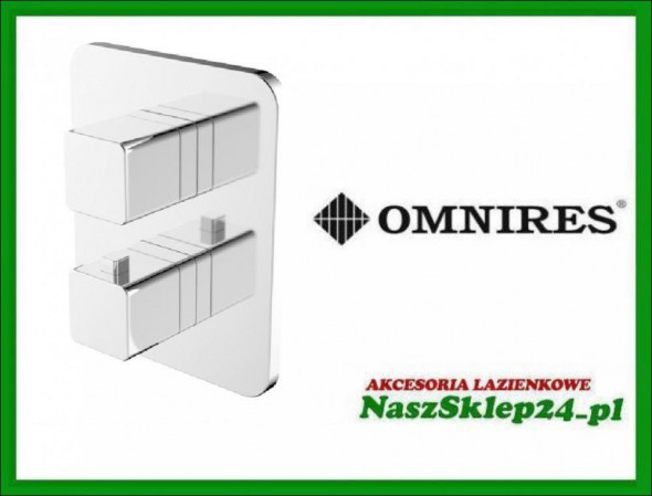 OMNIRES BATERIA PODTYNKOWA WANNOWA TERMOSTATYCZNA PARMA-PM7436
