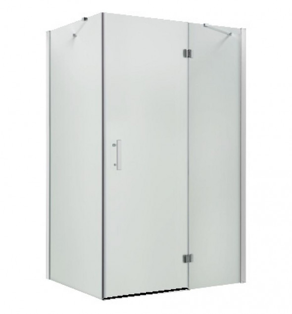 OMNIRES Manhattan Kabina prostokątna 90x100 z drzwiami uchylnymi ADC91X Lux-T