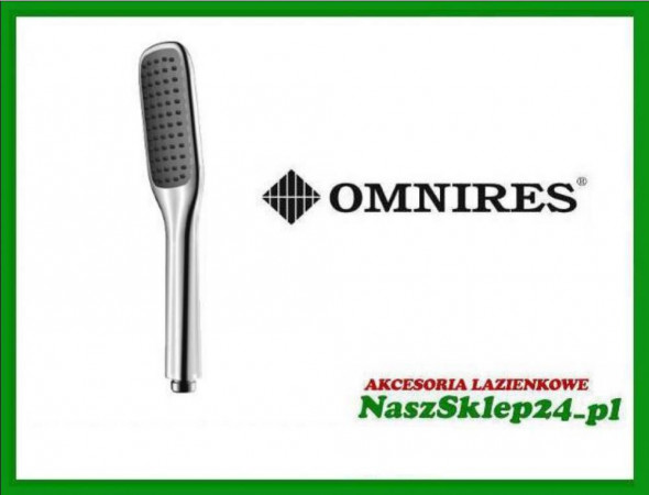 OMNIRES RĄCZKA PRYSZNICOWA NATRYSKOWA 1-FUNKCYJNA HUDSON X-R