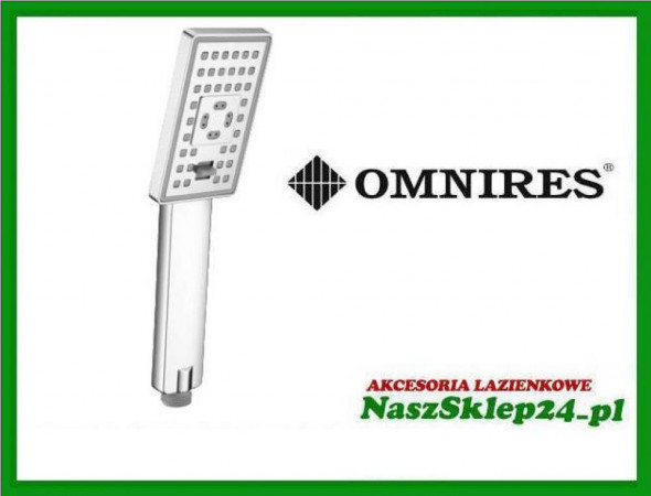 OMNIRES RĄCZKA PRYSZNICOWA NATRYSKOWA 3-FUNKCYJANA JIMJIM-R