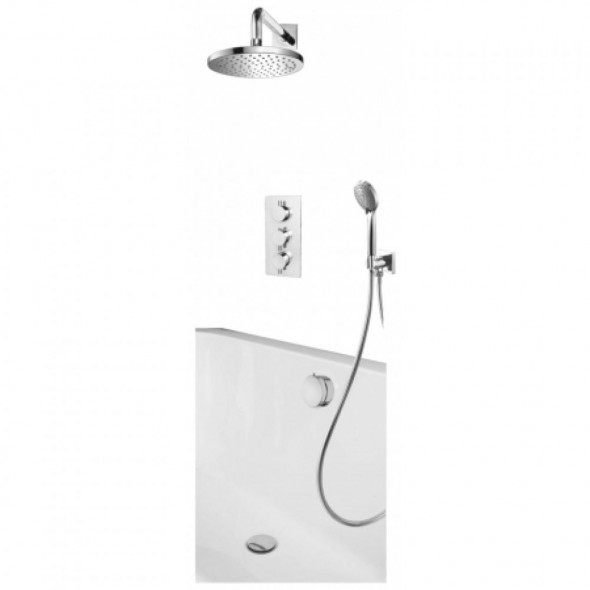 OMNIRES ZESTAW  PODTYNKOWY  TERMOSTATYCZNY Z NAPEŁNIANIEM  WANNY  SYSYS01CR Y