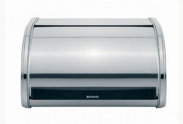 Pojemnik na pieczywo chlebak  mały stal błyszcząca Brabantia 339585