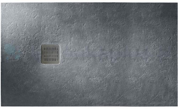 ROCA TERRAN brodzik prostokątny 120 x 80 cm-STONEX   SZARY ŁUPEK