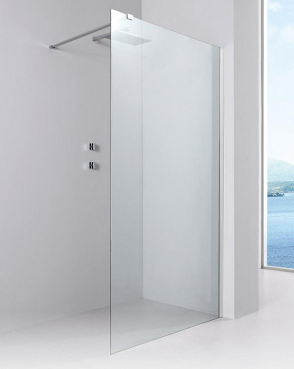 ŚCIANKA PRYSZNICOWA WALK IN 6mm z POWŁOKĄ NANO 80cm