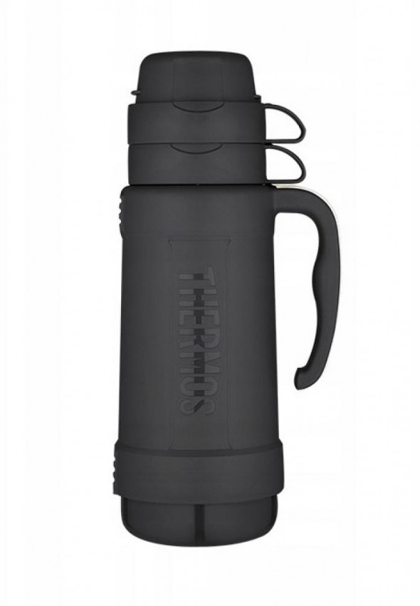 Thermos - termos szklany z 2 kubkami 1 L.--194530--