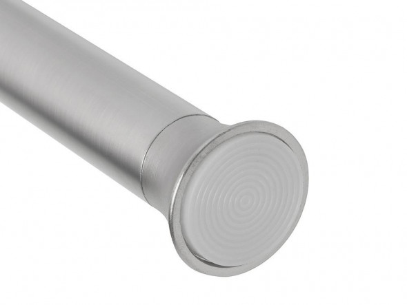 Umbra Karnisz rozporowy Chroma srebrny mat 137x228 -