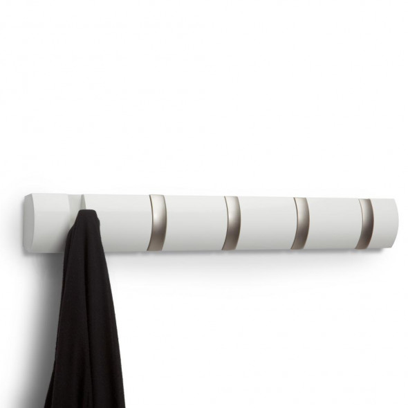 Umbra Wieszak Flip 5 haczyków biały