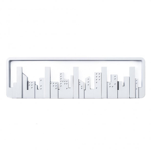Umbra Wieszak Skyline 5 haczyków biały