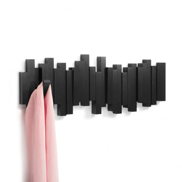 Umbra Wieszak Sticks 5 haczyków kolor czarny--SZYBKA  WYSYŁKA