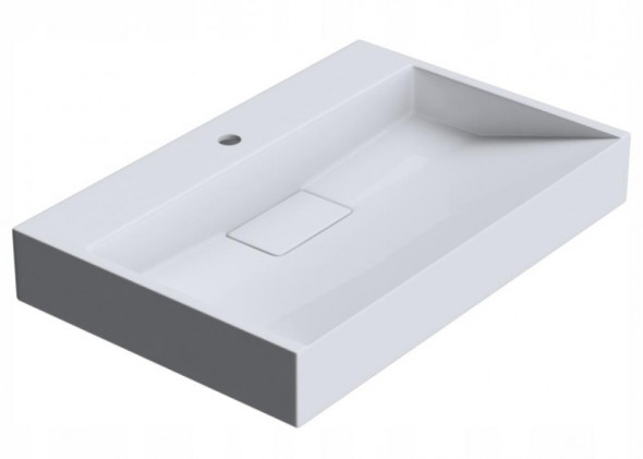 Veldman Umywalka nablatowa z konglomeratu Dexter 60x38 cm