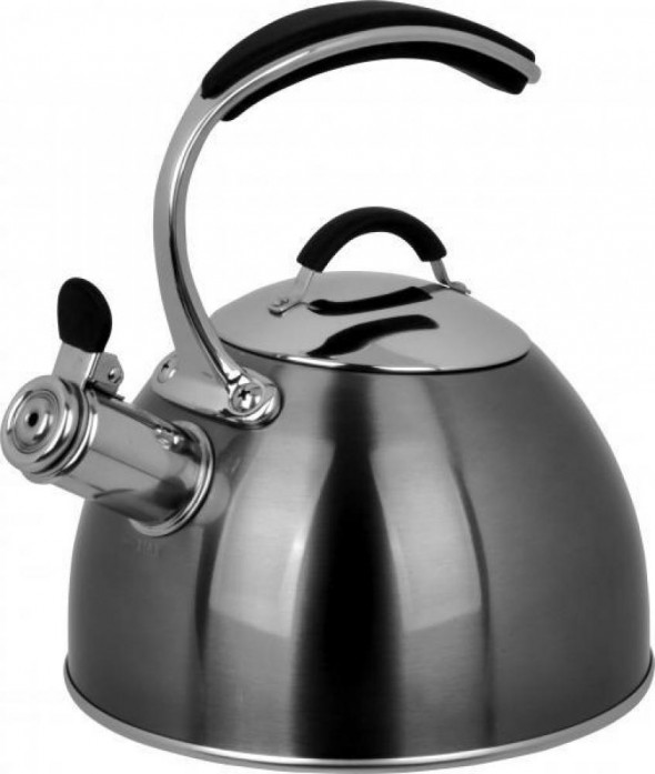 Zest for Life Czajnik Tropic grafit 1,7 l. z gwizdkiem stalowy FX H009-GH