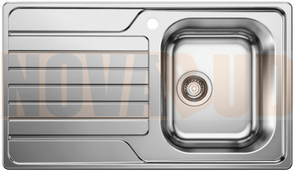 BLANCO DINAS 45 S Zlewozmywak bez korka automatycznego Stal szlachetna 523374