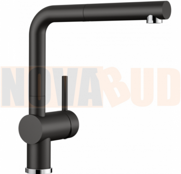 BLANCO LINUS-S Silgranit-Look Czarny 526148