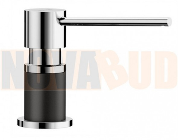 BLANCO LATO chrom/antracyt Dozownik 525810