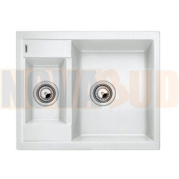 Blanco METRA 6 biały Silgranit® PuraDur® Zlewozmywak bez korka automatycznego 516173