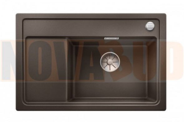 Blanco ZENAR kawowy XL 6 S Compact ZLEW SILGRANIT PuraDur prawa komora +KOREK AUTO +INFINO 523784