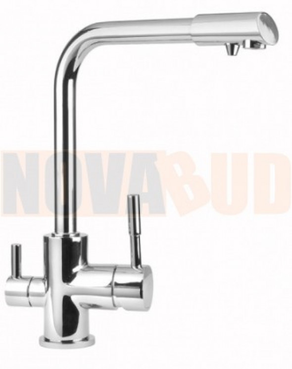 Blue Water Amanda chrom dwuobwodowa bateria z podłączeniem do wody filtrowanej 5901730610048