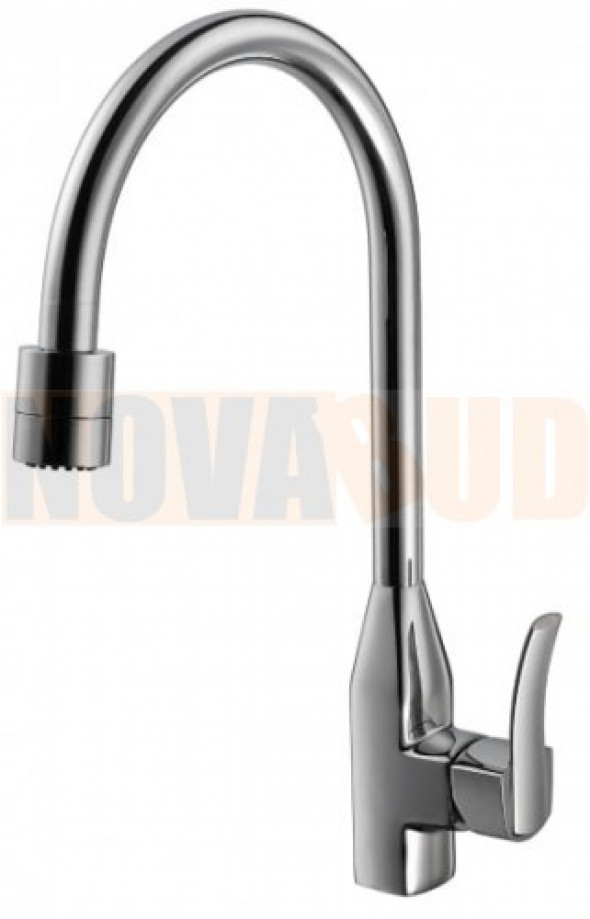 Blue Water Dalia bateria kuchenna z obrotową wylewką chrom 5901730610246