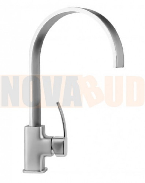 Blue Water Ontario Bateria kuchenna ze stałą wylewką satyna 5901730610635