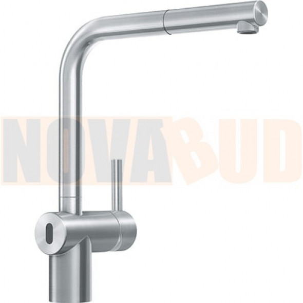 Franke Atlas Neo SENSOR bateria kuchenna z wyciąganą wylewką stal szlachetna 115.0625.523