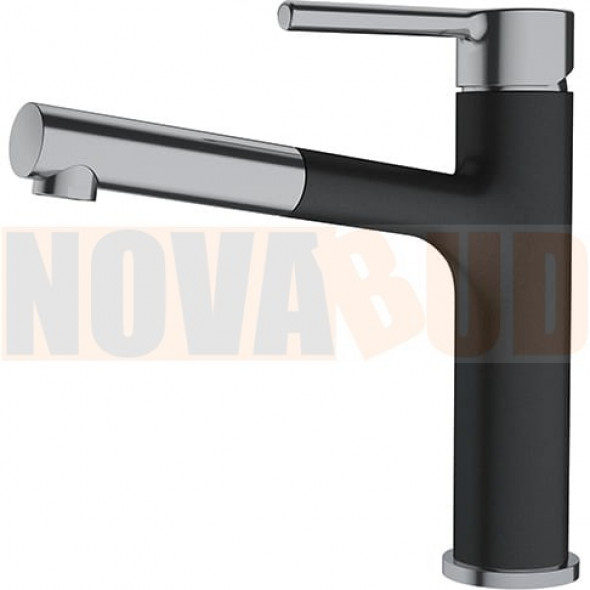 Franke CENTRO Pull-Out Onyx / Stal optyczna bateria 115.0621.546
