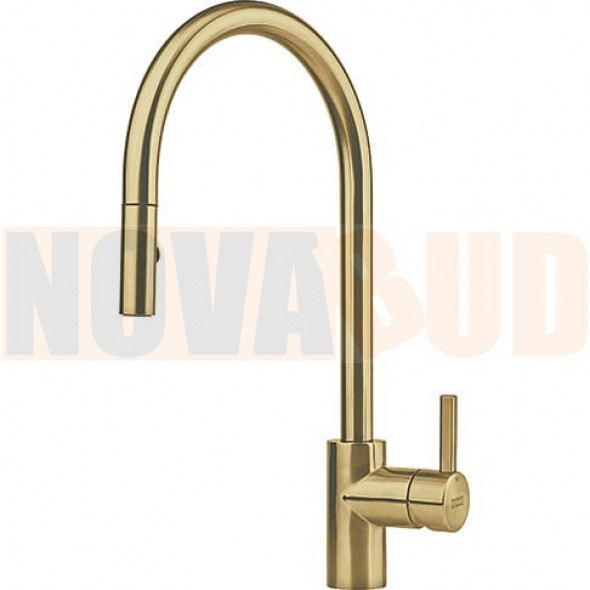 Franke Eos Neo Pull-Out Spray stal szlachetna SZAMPAŃSKIE ZŁOTO 115.0628.255