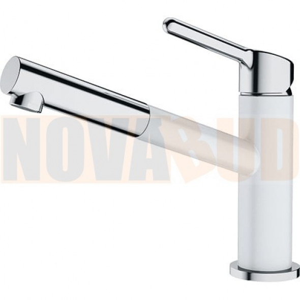 FRANKE Orbit Pull-Out CHROM / BIAŁY POLARNY Wyciągana wylewka 115.0623.139