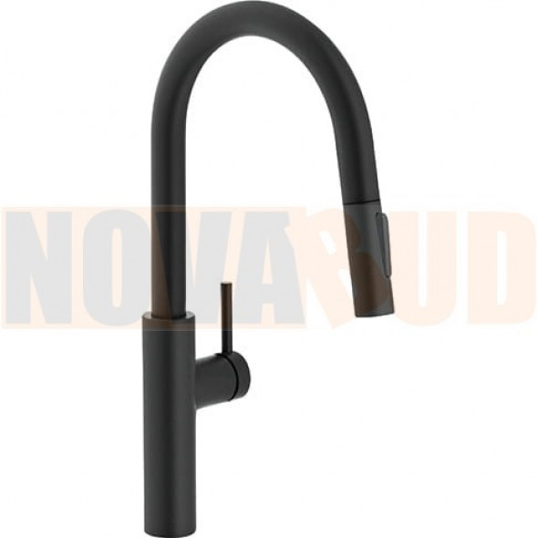 Franke Pescara L Slide-In pull-out spray Czarny mat wyciągana wylewka z funkcją prysznica 115.0575.968