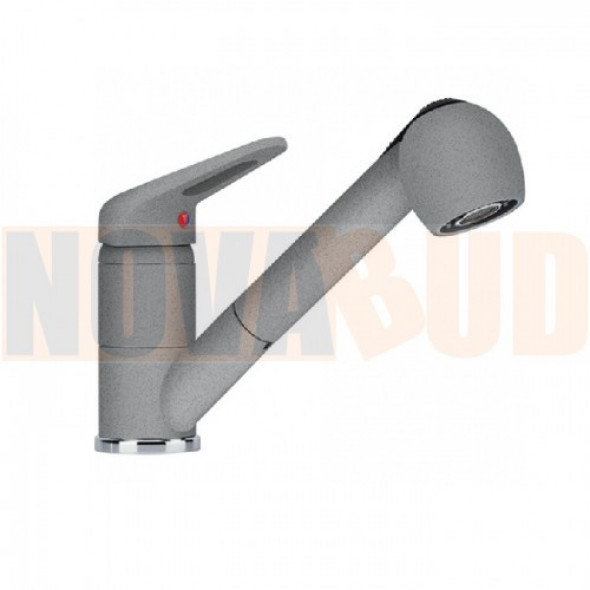 Franke Prince II pull-out spray KAMIENNY SZARY Wyciągana wylewka z funkcją prysznica 115.0470.670