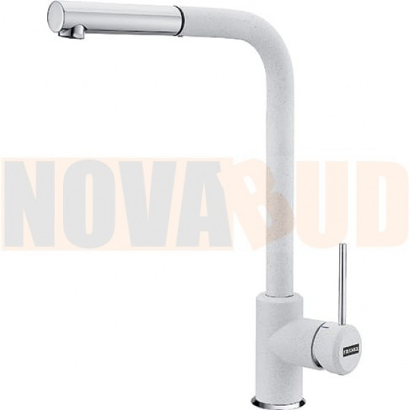 Franke Sirius Side pull-out Chrom/Biały Polarny bateria kuchenna 115.0476.826