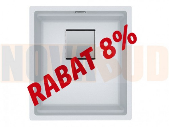 FRANKE STUDIO KANON KNG 110-37 BIAŁY POLARNY fragranit, komora do podbudowy 125.0528.630