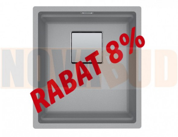 FRANKE STUDIO KANON KNG 110-37 KAMIENNY SZARY RABAT 8% fragranit, komora do podbudowy 125.0528.631