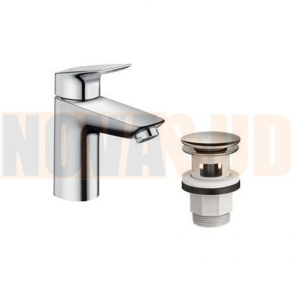 Hansgrohe LOGIS 100 bateria umywalkowa Push-Open 71107000