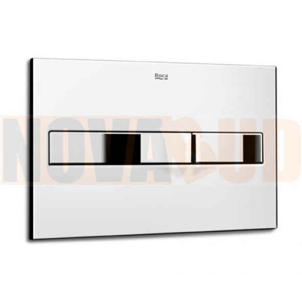 ROCA PL2 Przycisk spłukujący 3/6 litra do stelaży ROCA DUPLO chrom połysk A890096001