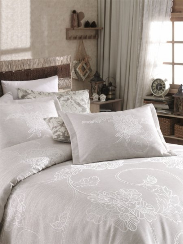 Ekskluzywna narzuta Sofia beż-krem 260x250