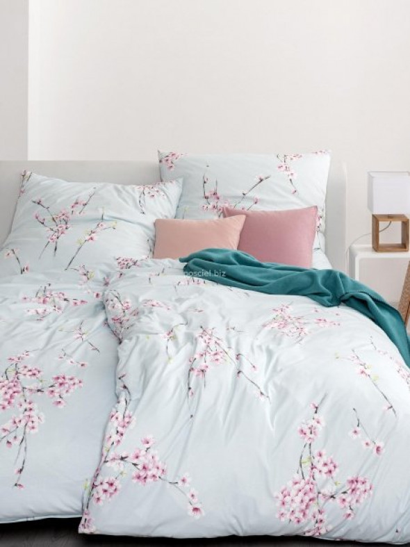 Estella pościel mako-jersey Kim mint 6881 200x220