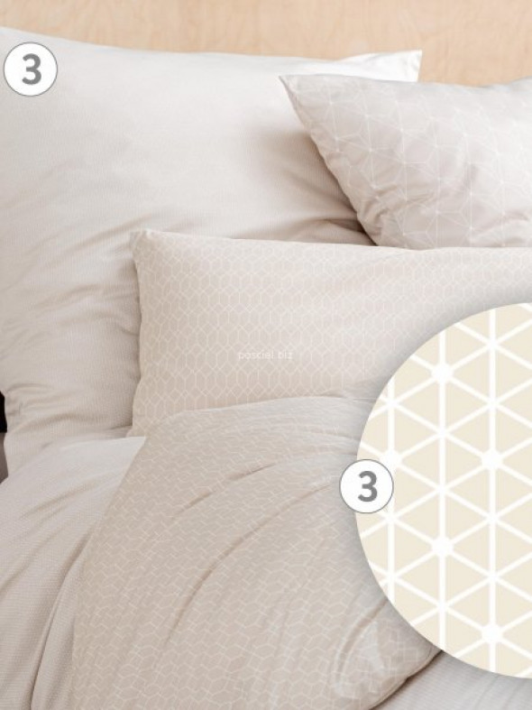 Estella pościel mako-jersey Romeo natur 6872 155x200