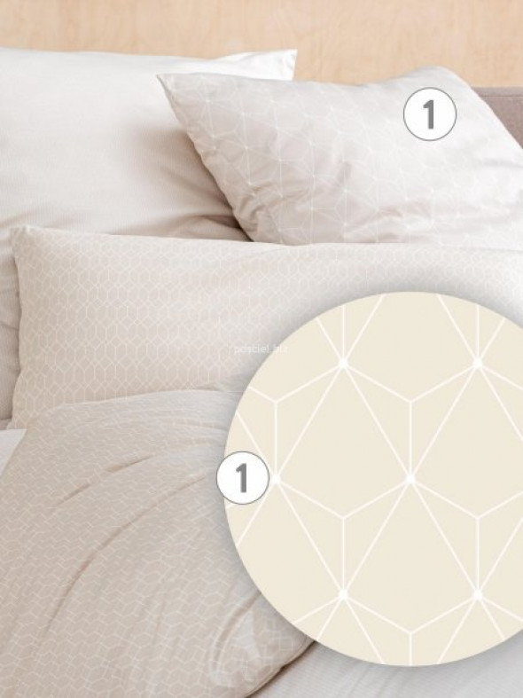 Estella pościel mako-jersey Tizian natur 6870 200x220