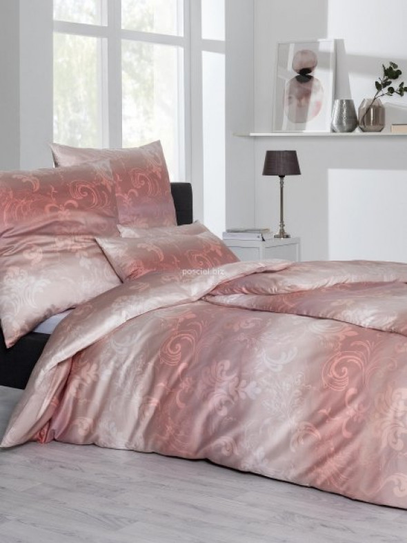 Estella pościel mako-satin Lydia rosenholz 7367 155x200