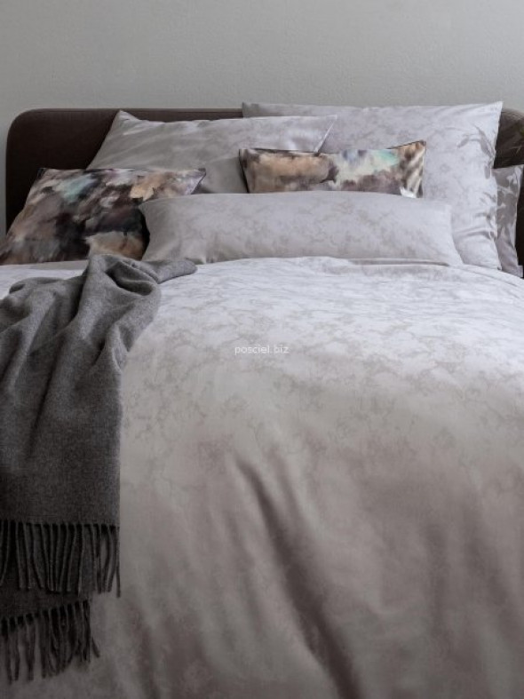 Estella pościel żakardowa egipska Carrara platin 2353 155x200