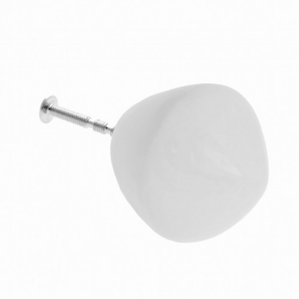 Gałka do mebli Bączek biały matowy