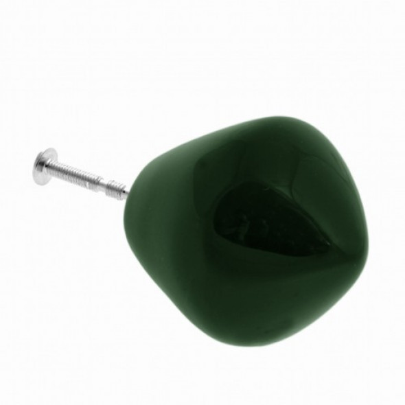 Gałka do mebli Bączek głęboka zieleń