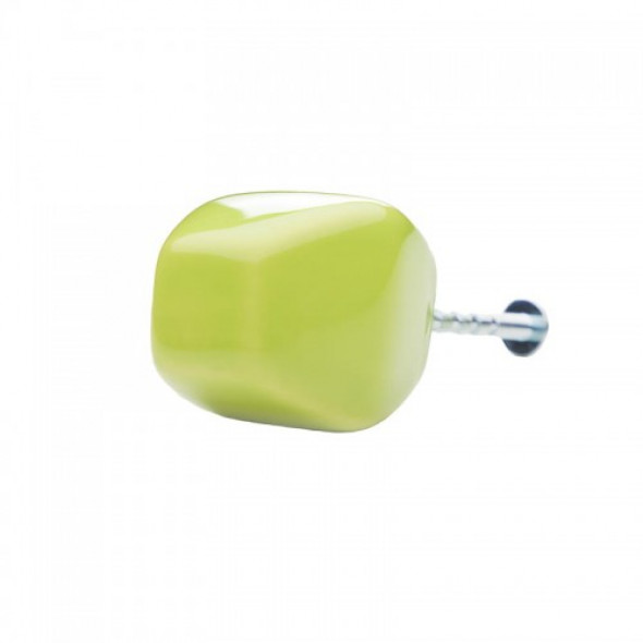 Gałka do mebli Diamentowy jasno-zielony