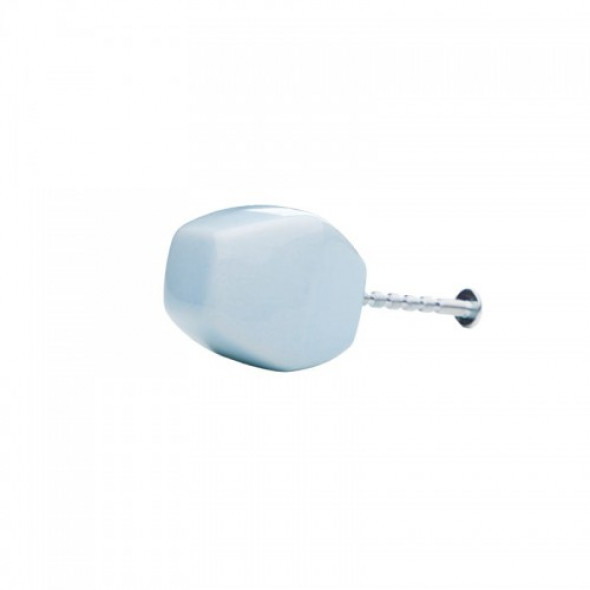 Gałka do mebli Diamentowy pastelowo-błękitny