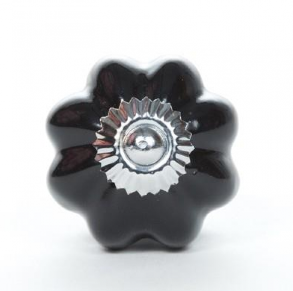 Gałka do mebli Foremka czarna w 2 gatunku