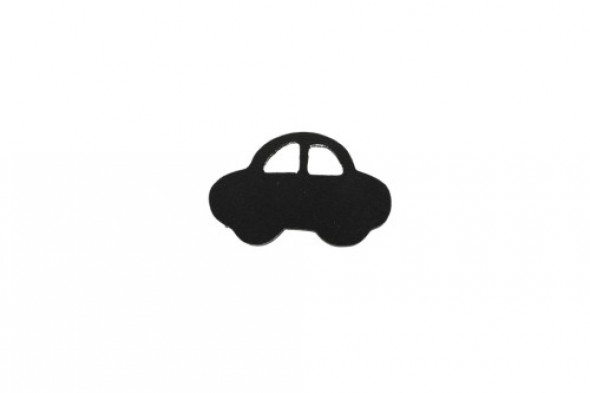 Gałka do mebli Garbus drewniany czarny